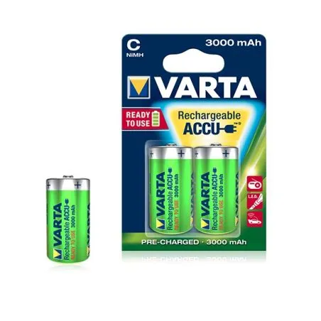 Die Wiederaufladbare batterie Varta C 3000 mAh