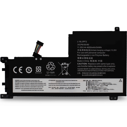Batteria portatile per LENOVO IDEAPAD 5 15IAL7 (82SF) L19D3PF3 L19M3PF6 TIPO A