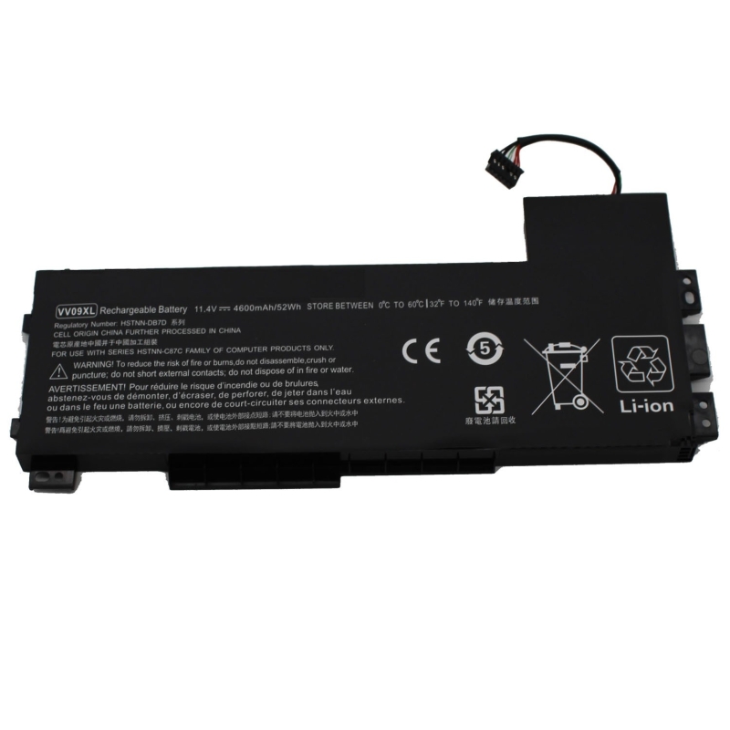 Batería para portátil HP ZBOOK 15 G3 15 G4 VV09XL 808452-001 808452-005 11.1V