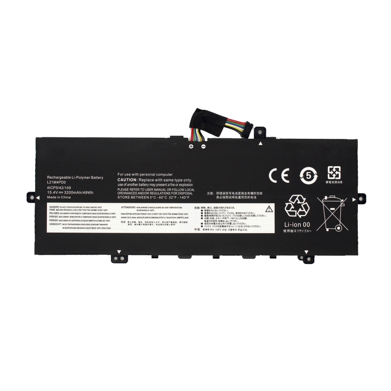 Batteria del portatile per LENOVO THINKBOOK 13X G2 13S G4 L21M4PD0 L21C4PD0