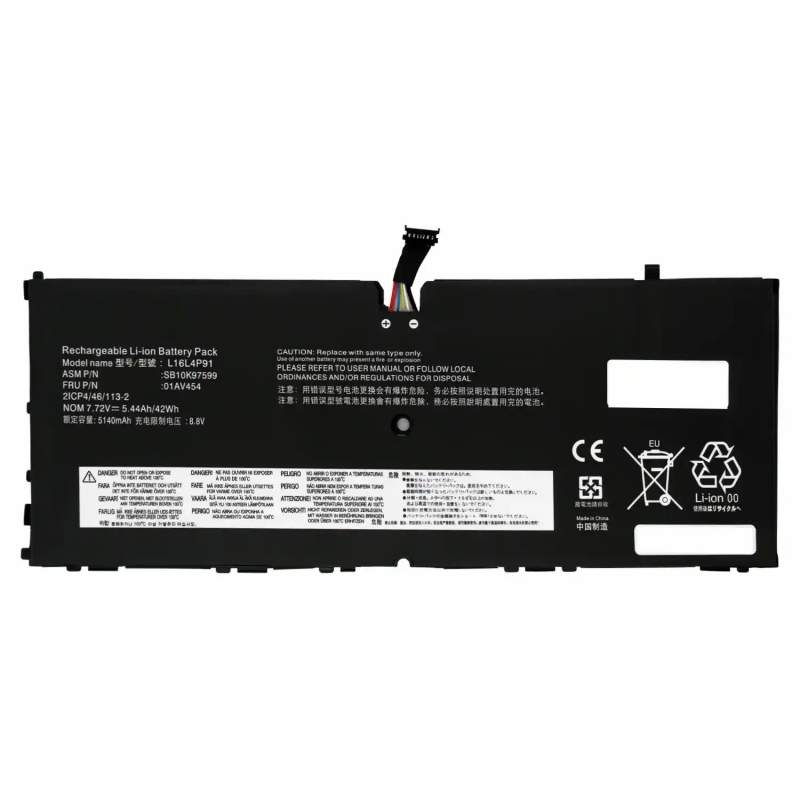 Batteria per laptop per LENOVO THINKPAD X1 TABLET TERZA GENERAZIONE L16L4P91