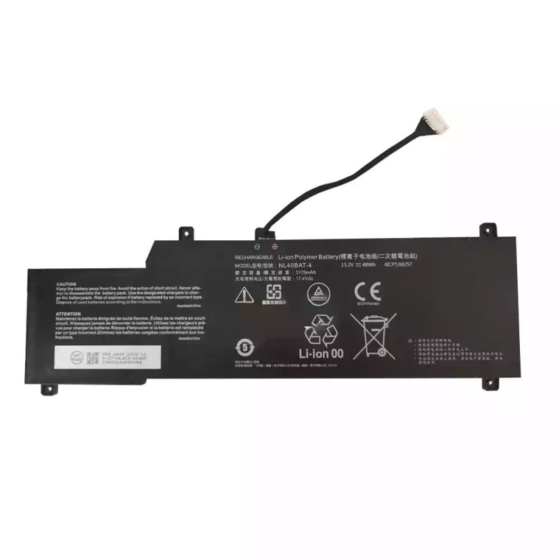 CLEVO NL55AU NL40BAT-4 Laptop-Akku