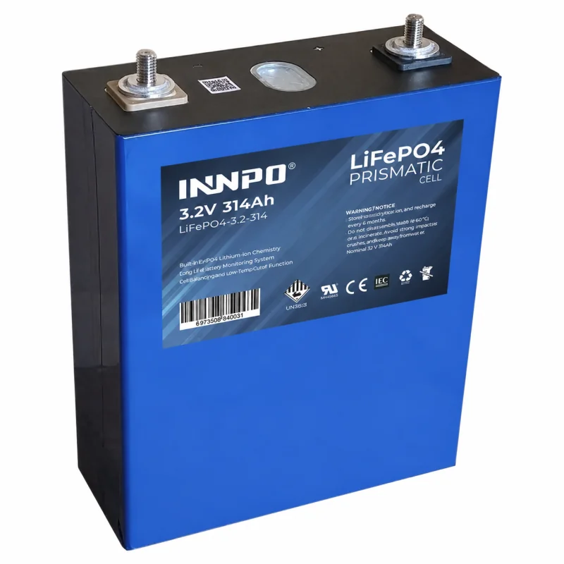Cella Prismatica LiFePO4 INNPO 3.2V 314Ah Grade A
