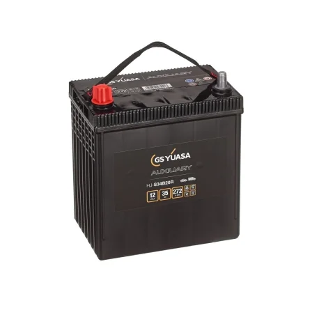 Batería auxiliar AGM Yuasa HJ-S34B20R 12V 35Ah 272A