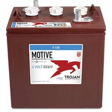 Batteria Trojan T-105 6V 225Ah a ciclo profondo