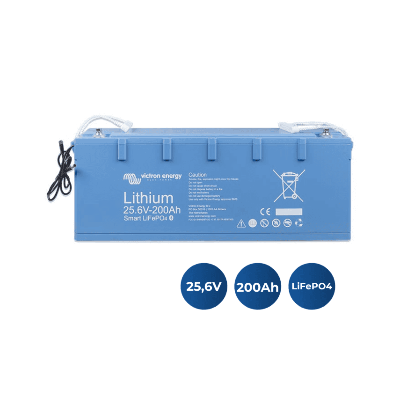 Victron Lithium Smart 25,6V 200Ah LiFePO4 Batterie