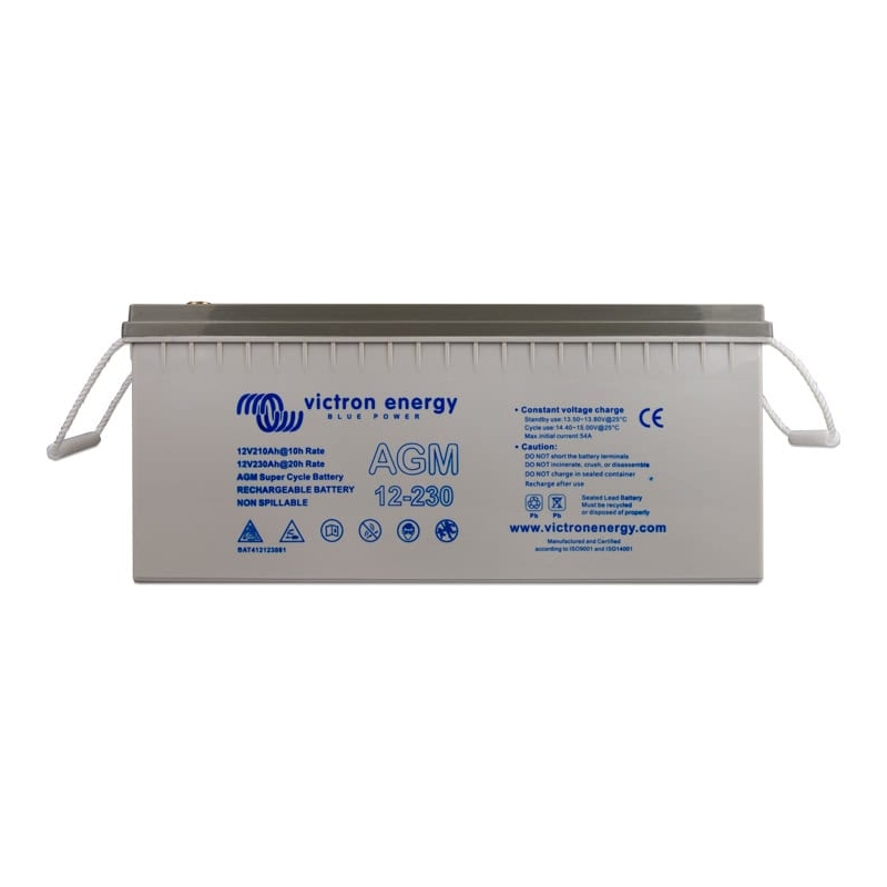 Batería AGM Victron Super Cycle 12V/230ah (M8) (BAT412123081)