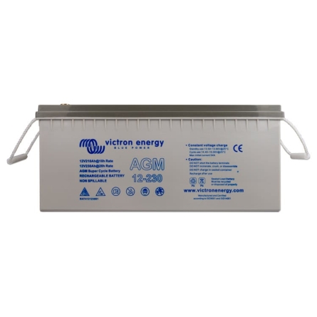 Batería AGM Victron Super Cycle 12V/230ah (M8) (BAT412123081)