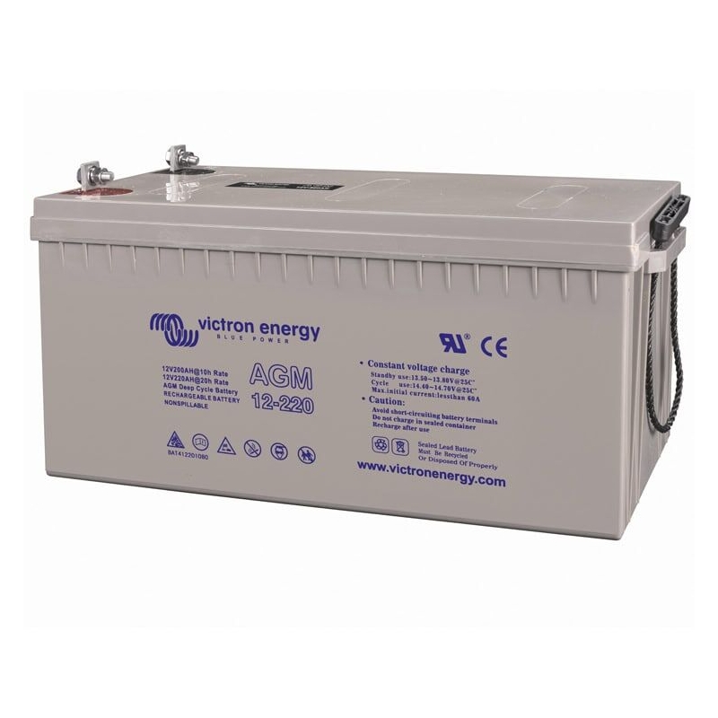 Batería AGM Victron De Ciclo Profundo 12V/220ah (M8) (BAT412201085)