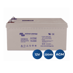 12V/220Ah Batteria AGM a ciclo profondo (M8) Victron Energy (BAT412201085)