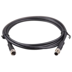Cable Victron Con Conector Circular M8 Macho/Hembra 3 Polos 5m (2 Uds) (ASS030560500)