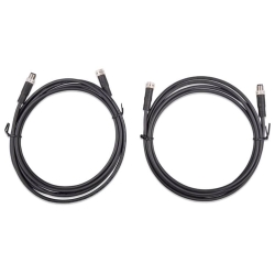 Cable Victron Con Conector Circular M8 Macho/Hembra 3 Polos 5m (2 Uds) (ASS030560500)