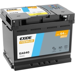 Batería Exide Premium EA640 64Ah