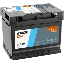 Batteria Exide EL600 Start-Stop EFB 60Ah