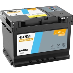 Batería Exide Premium EA612 61Ah
