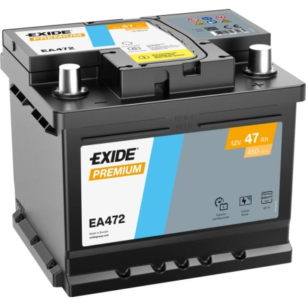 Batteria Exide Premium EA472 47Ah