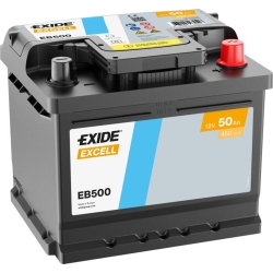 Batería Exide Excell EB500 50Ah