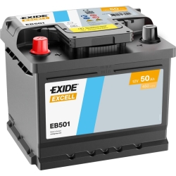 Batteria auto Exide Excell EB501 50Ah