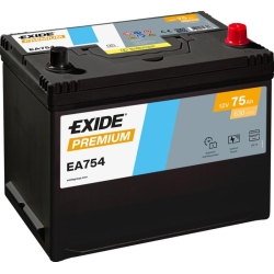 Batterie Exide Premium EA754 75Ah