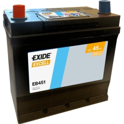 Batería Exide Excell EB451 45Ah