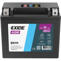 Batteria Exide Ausiliario EK111 11Ah