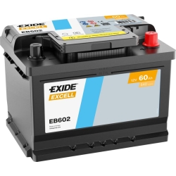 Batteria Exide Excell EB602 60Ah