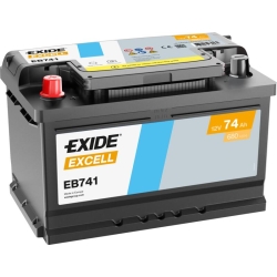 Exide Excell EB741 Autobatterie 74Ah