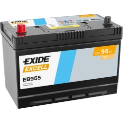 Exide Excell EB955 Autobatterie 95Ah