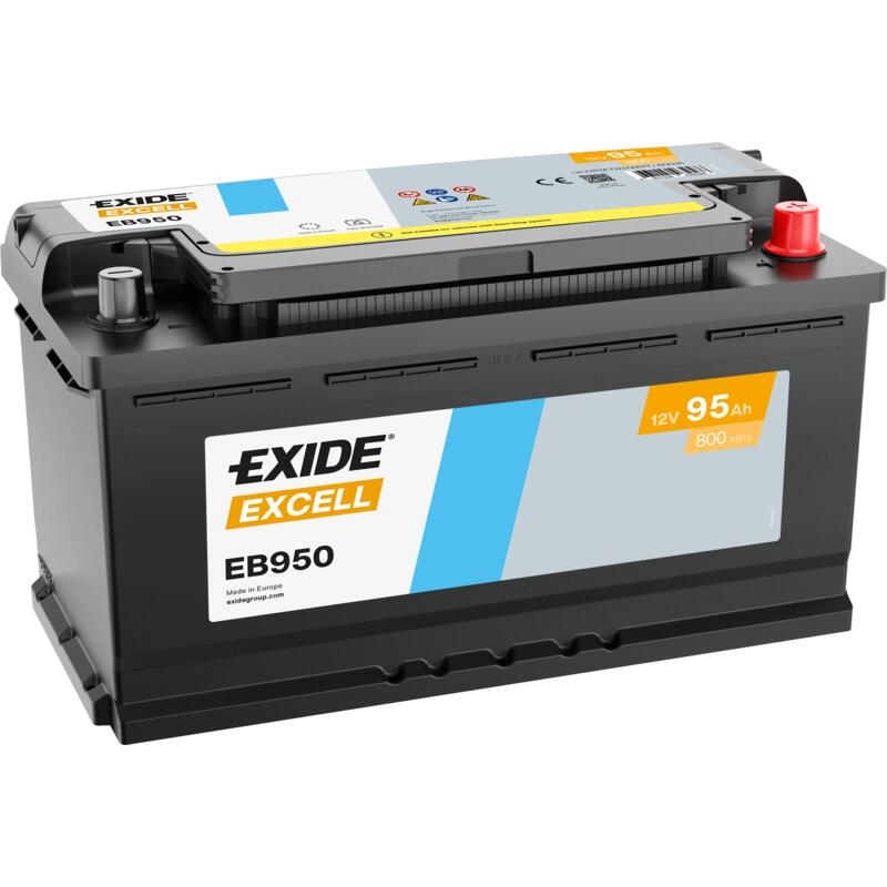 Batteria Exide Excell EB950 95Ah