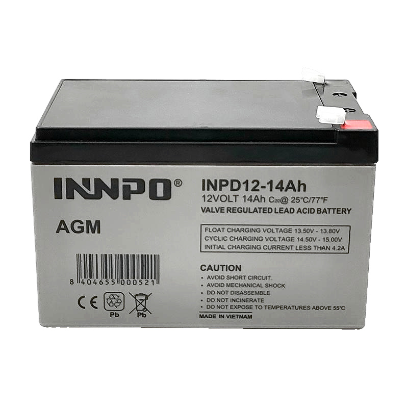 Batería AGM INNPO 12V 14Ah