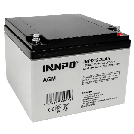 AGM Batterie 12V 28Ah