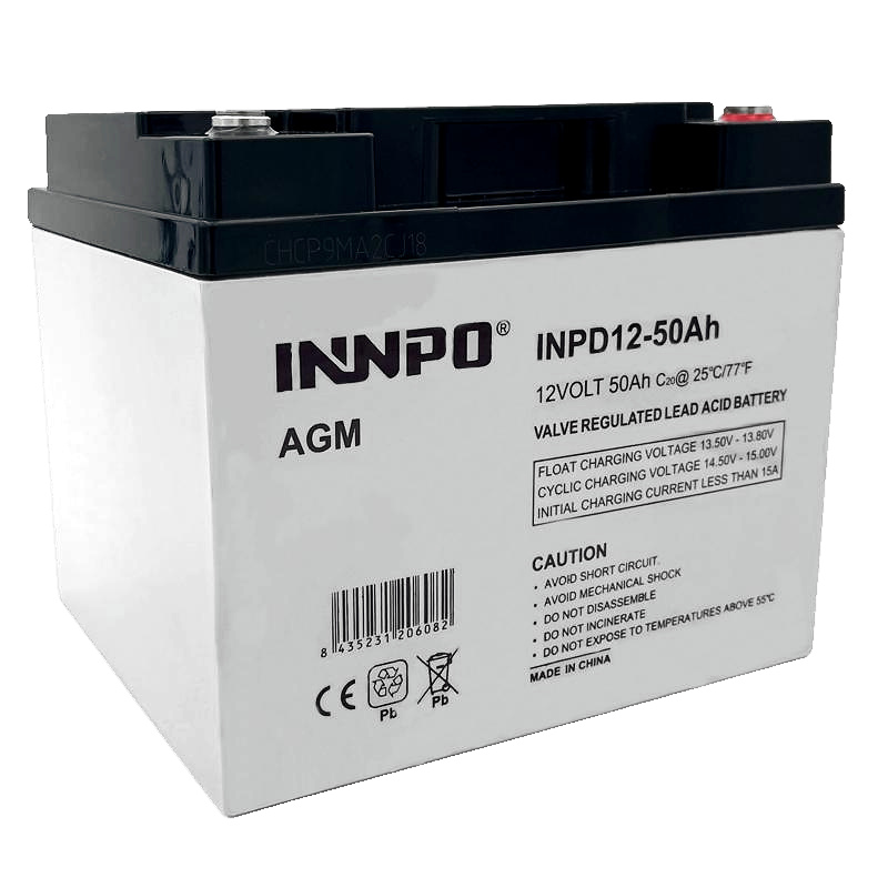 Blei-Säure AGM Batterie 12V 50Ah