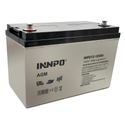 Batería Plomo AGM 12V 125Ah INNPO Ciclo Profundo