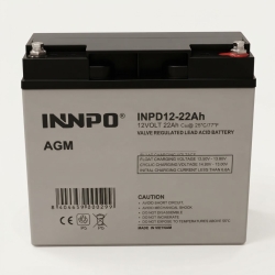 Blei-Säure AGM Batterie 12V 22Ah