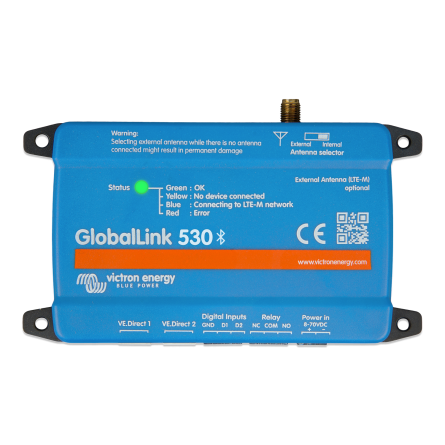 Victron GlobalLink 530 4G LTE ASS030543030: monitoraggio remoto VRM