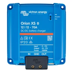 Cargador booster DC-DC Victron Orion XS 12/12-70A, vista superior.