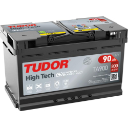 Tudor High-Tech TA900 12V 90Ah 720A, 315 × 175 × 190 mm, Positivo a la derecha