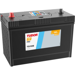 Tudor HD PRO TG110B 12V 110Ah 950A, 330 × 173 × 240 mm, Esquema de polaridad: ETN 9