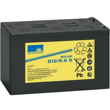 Batterie 12V 6.6 Ah Sonnenschein