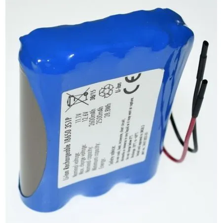 Ingrandisci Pack Batterie al Litio 18650 11.1 V 2600mAh