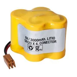 Batteria al litio 6V 3600mAh