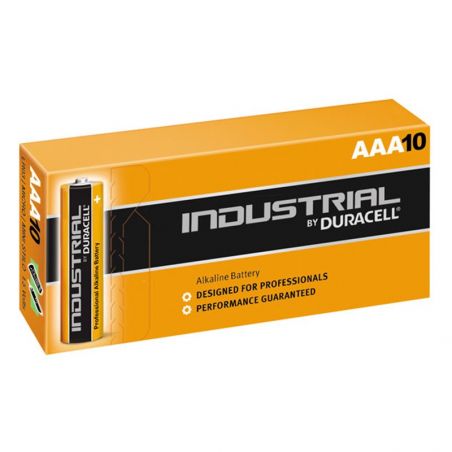 Pilas Alcalinas Duracell Industrial AAA LR03 Reempladas por Procell Constant Power (10 Unidades)