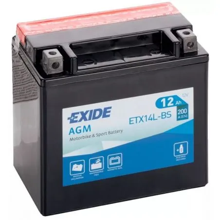Exide AGM ETX14L-BS