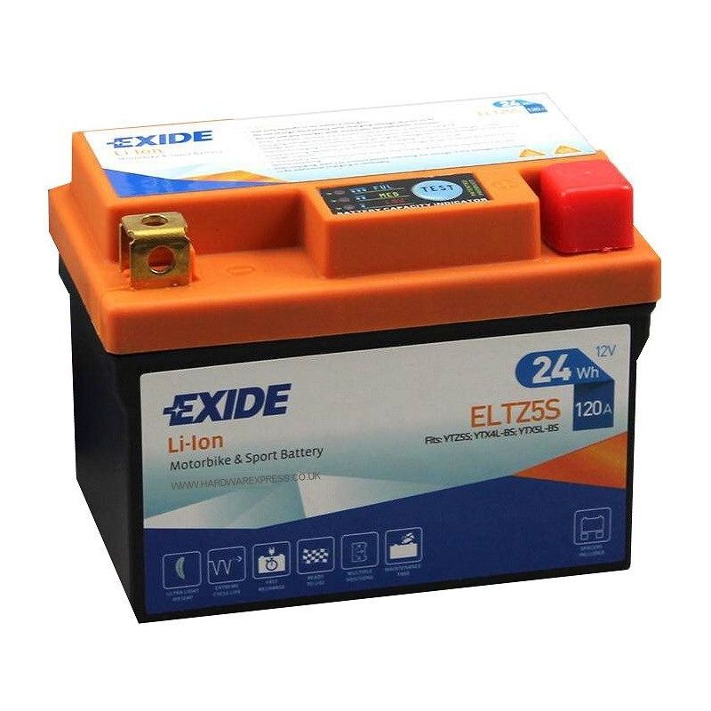 Batería de moto Exide Litio ELTZ5S
