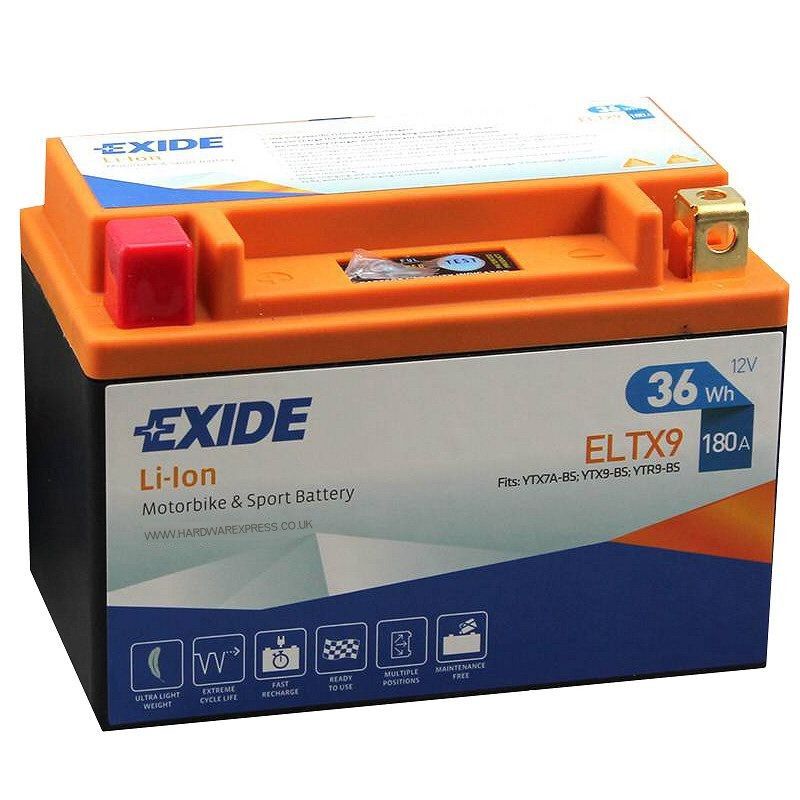 Batteria Exide al Litio ELTX9 Exide Litio