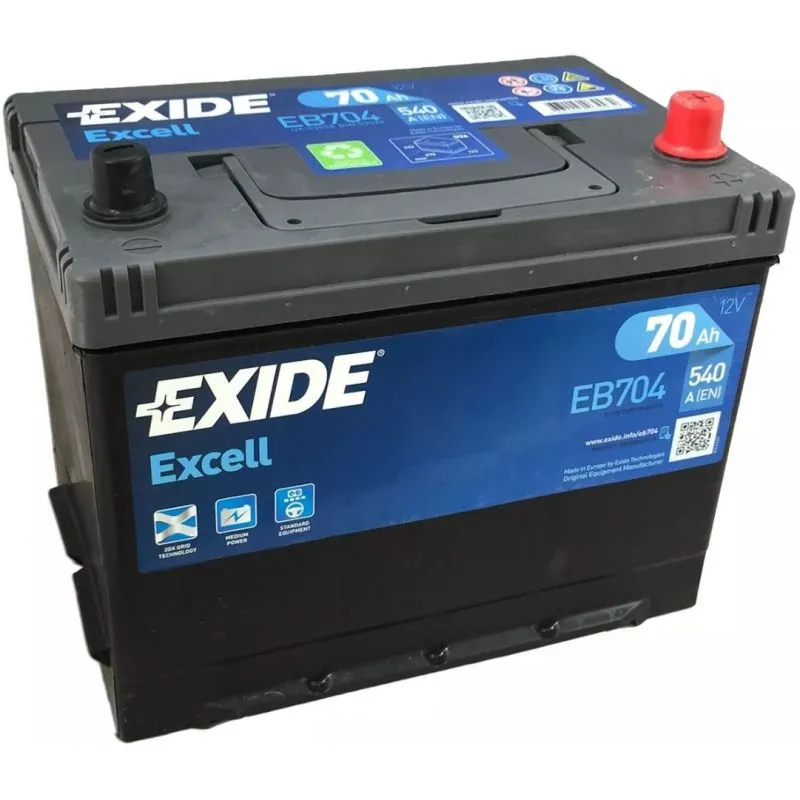 Batterie Exide Excell EB704