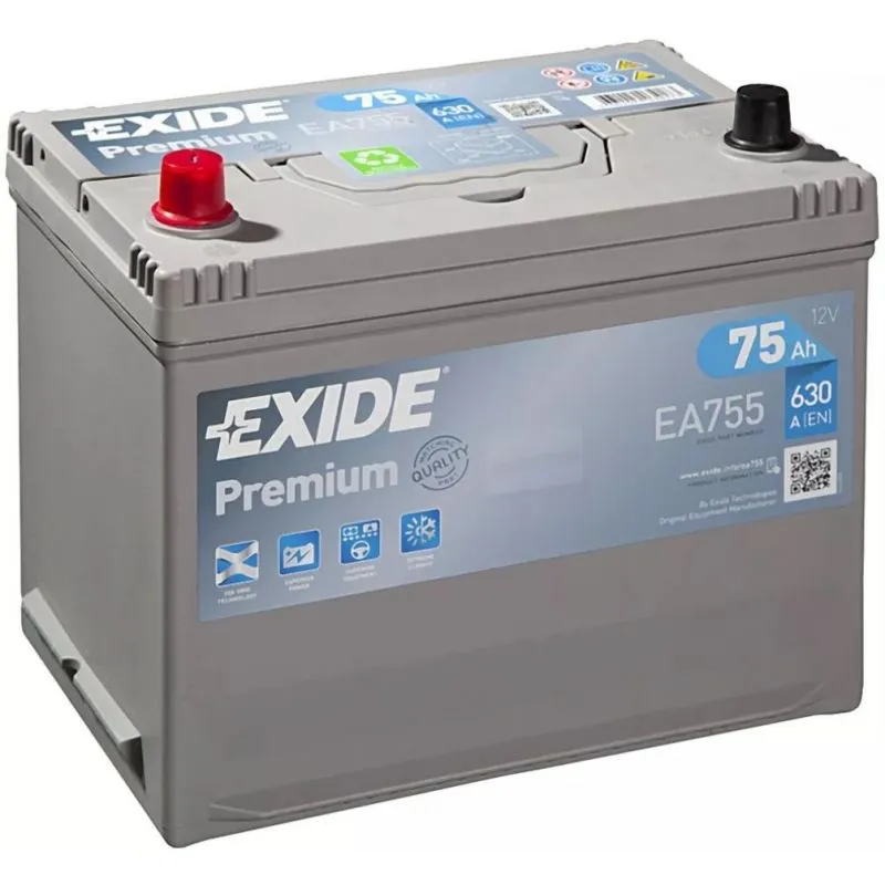 Batteria Exide Premium EA755