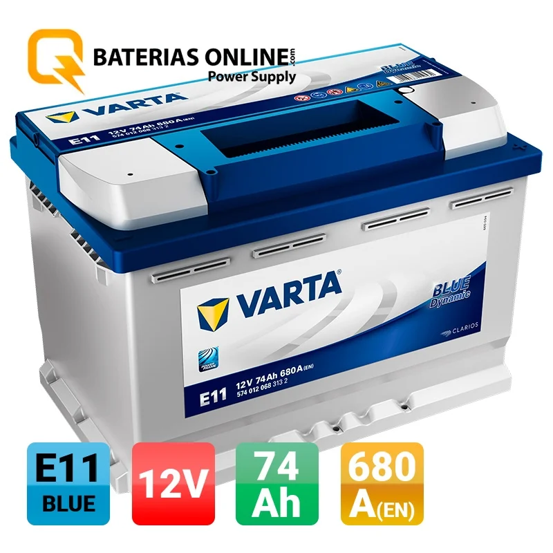 5740120683132 VARTA E11 BLUE dynamic E11 Batería de arranque 12V