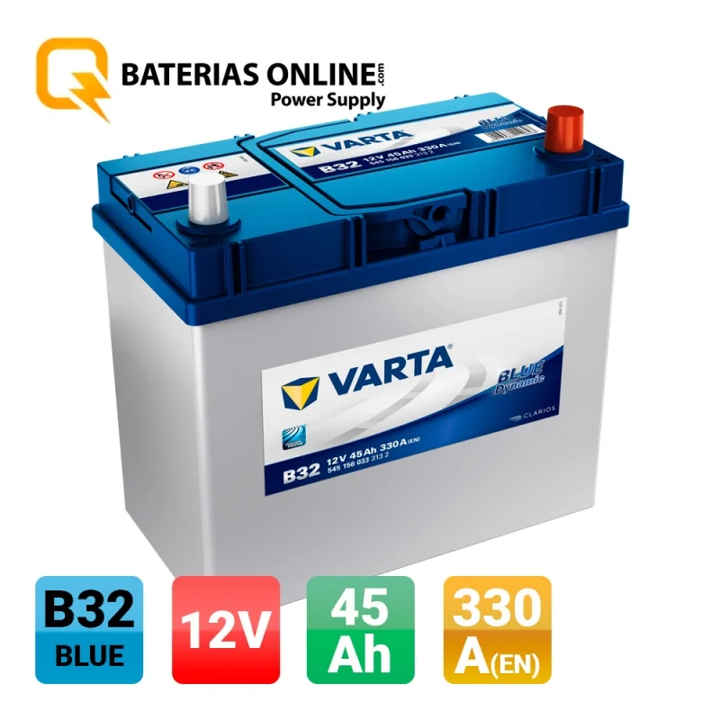 ▷ Batería Varta B32 45Ah 330A