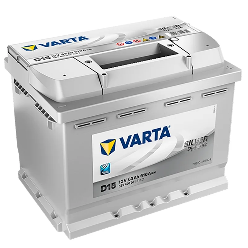 Batterie-Varta D15 63Ah